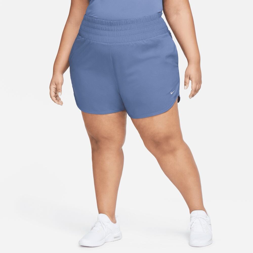NWT Nike Dri-FIT One 3" Brief-Lined Womens Training Shorts Ultra High Waisted 1X